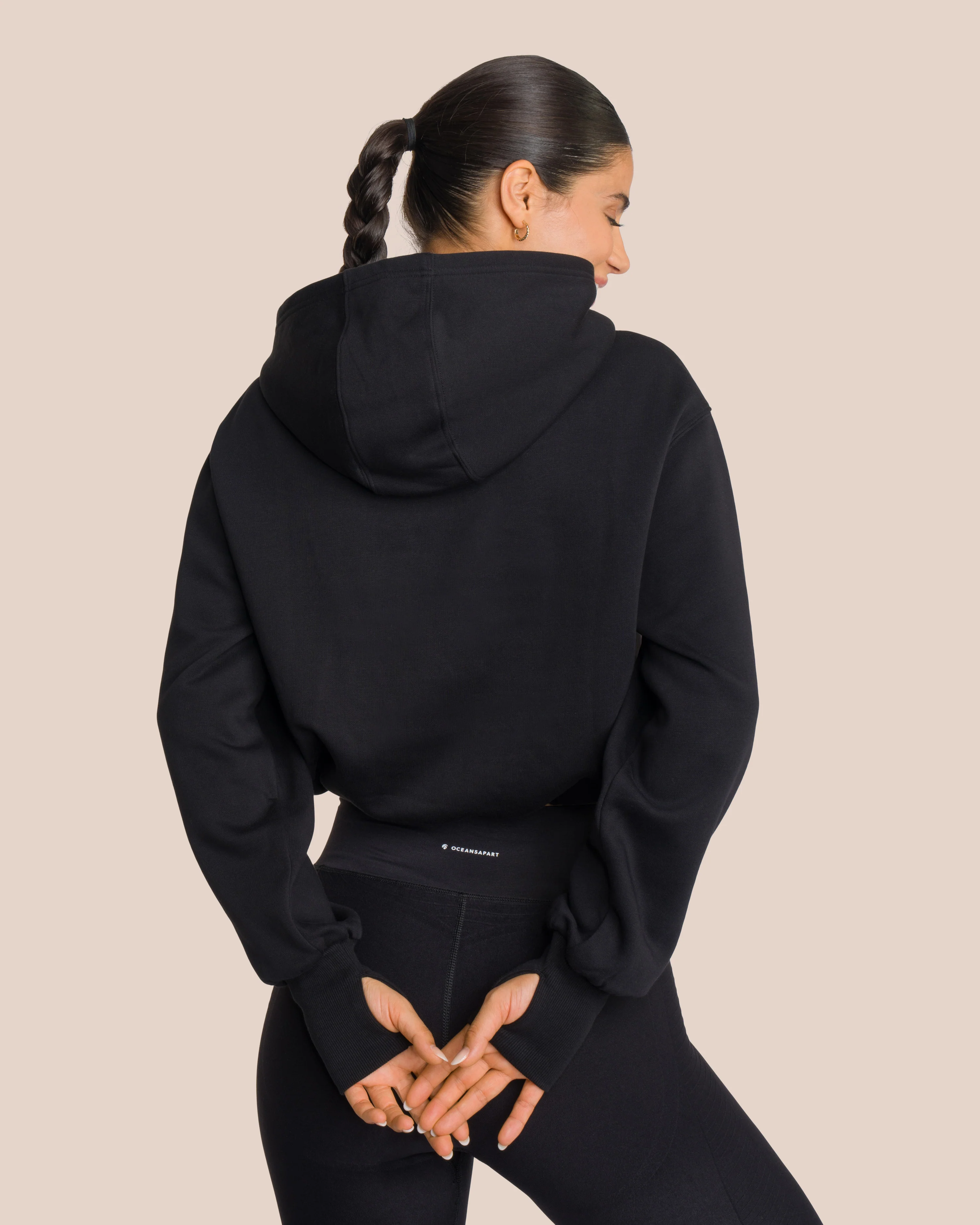 Beverly Cropped Hoody - Image 3
