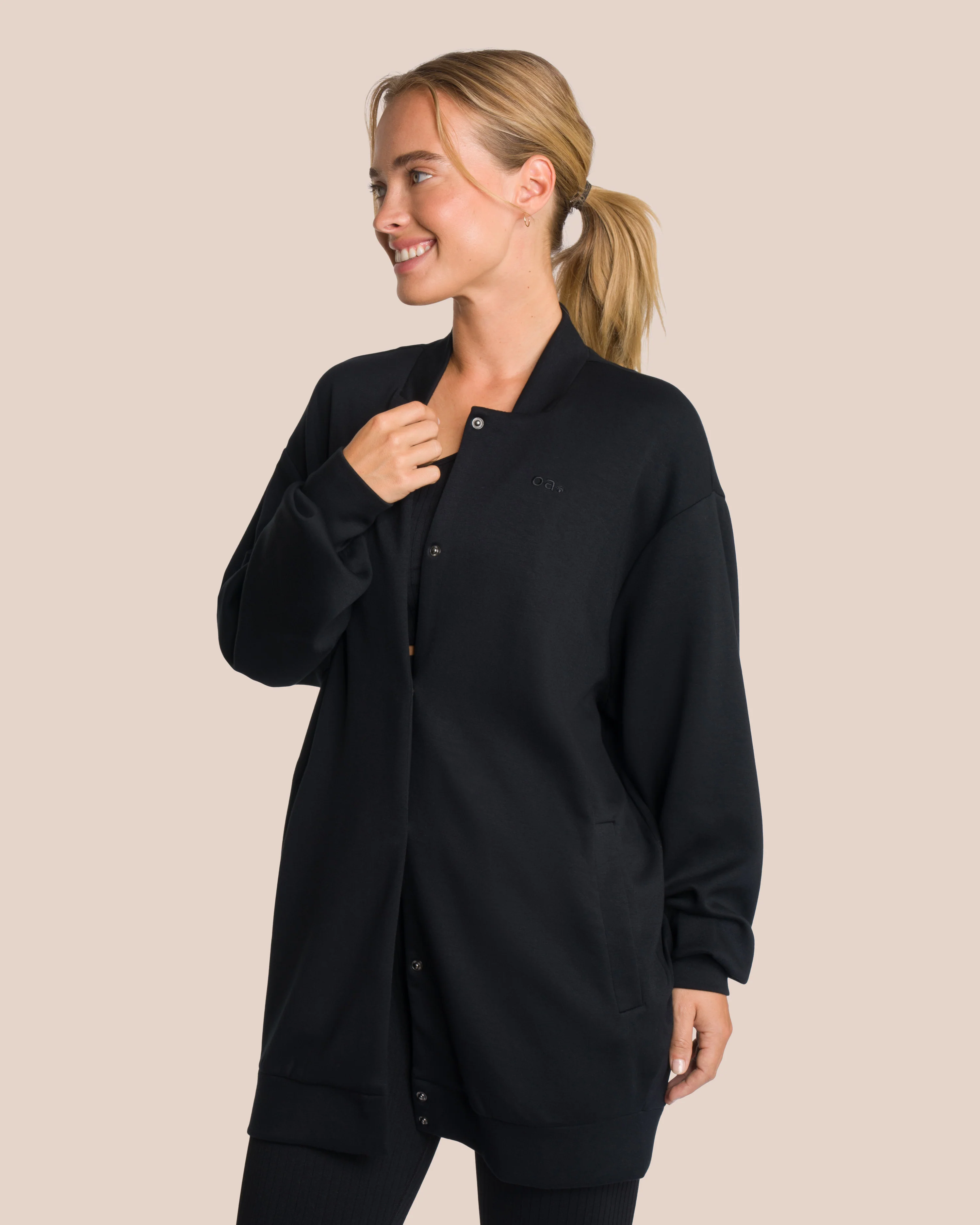 Elodie Bomber Jacket Set Deluxe - Black - Image 12