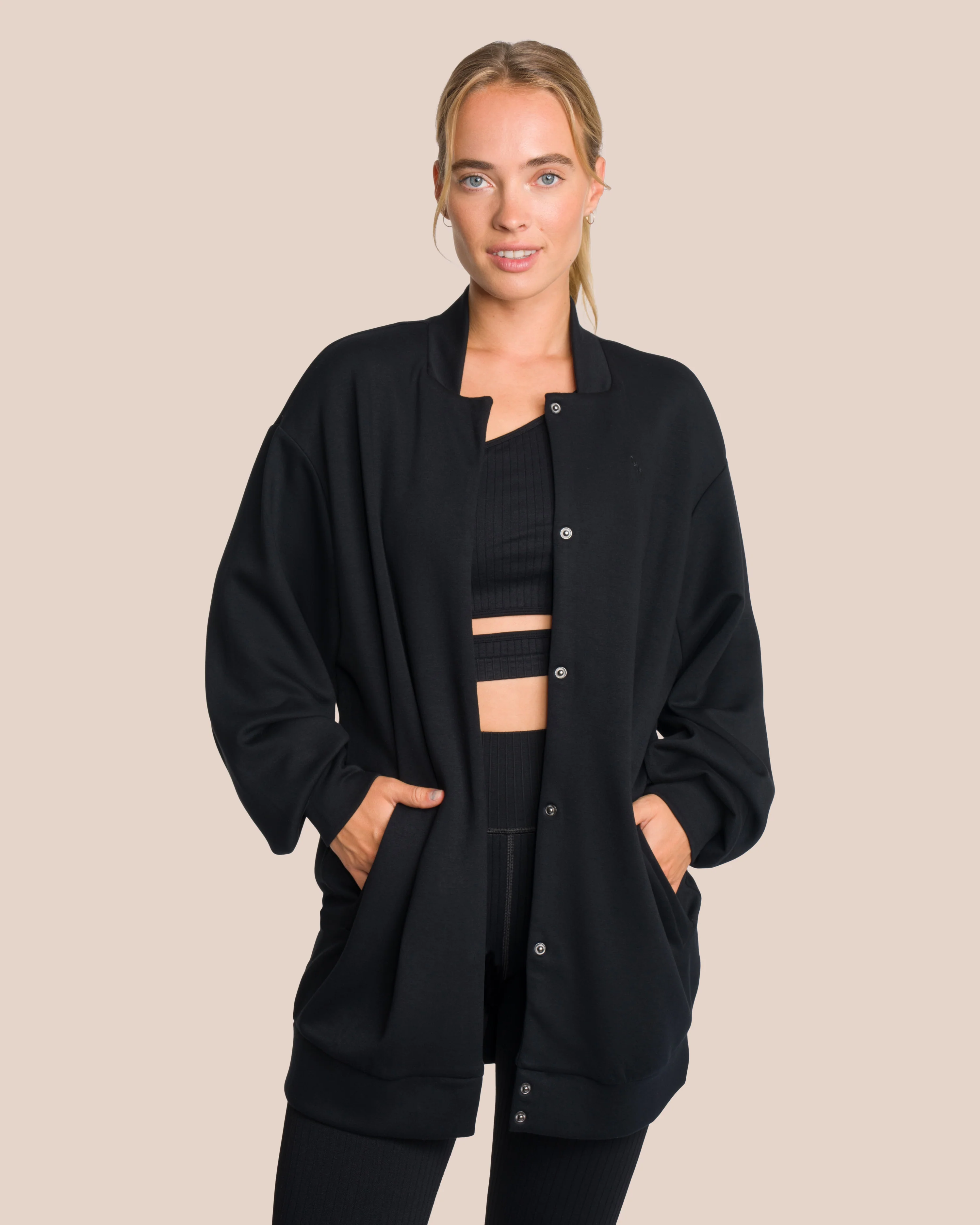 Elodie Long Bomber - Image 5