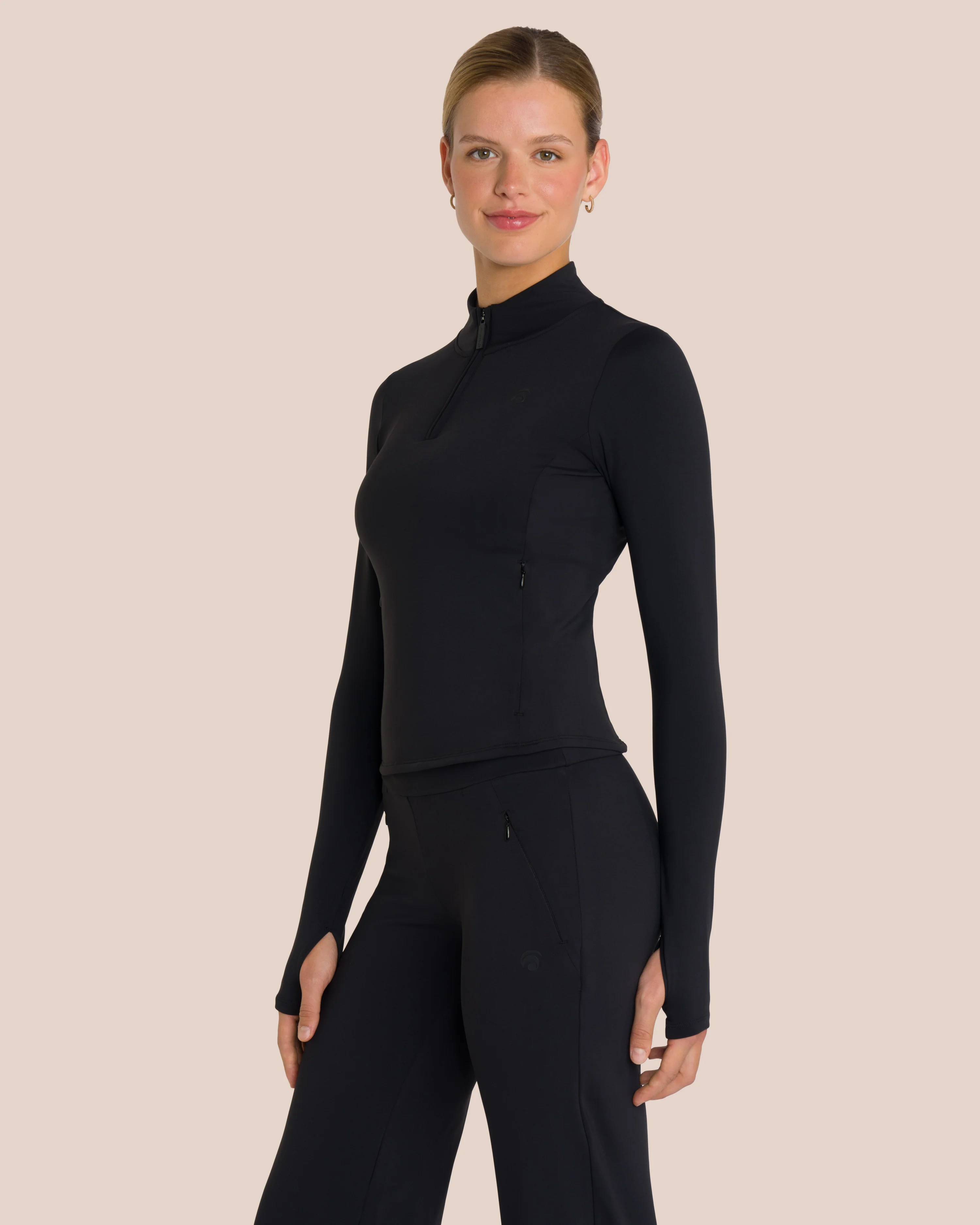Florence Layer Straight Leg Set - Black - Image 2