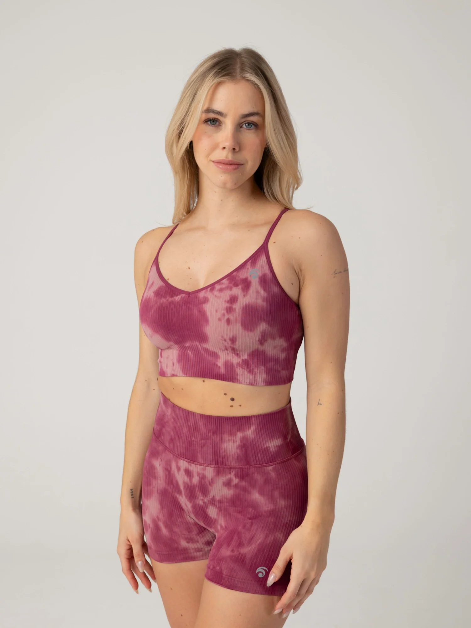 Maya Hotpant Set - Berry Bliss Tie Dye - Image 6