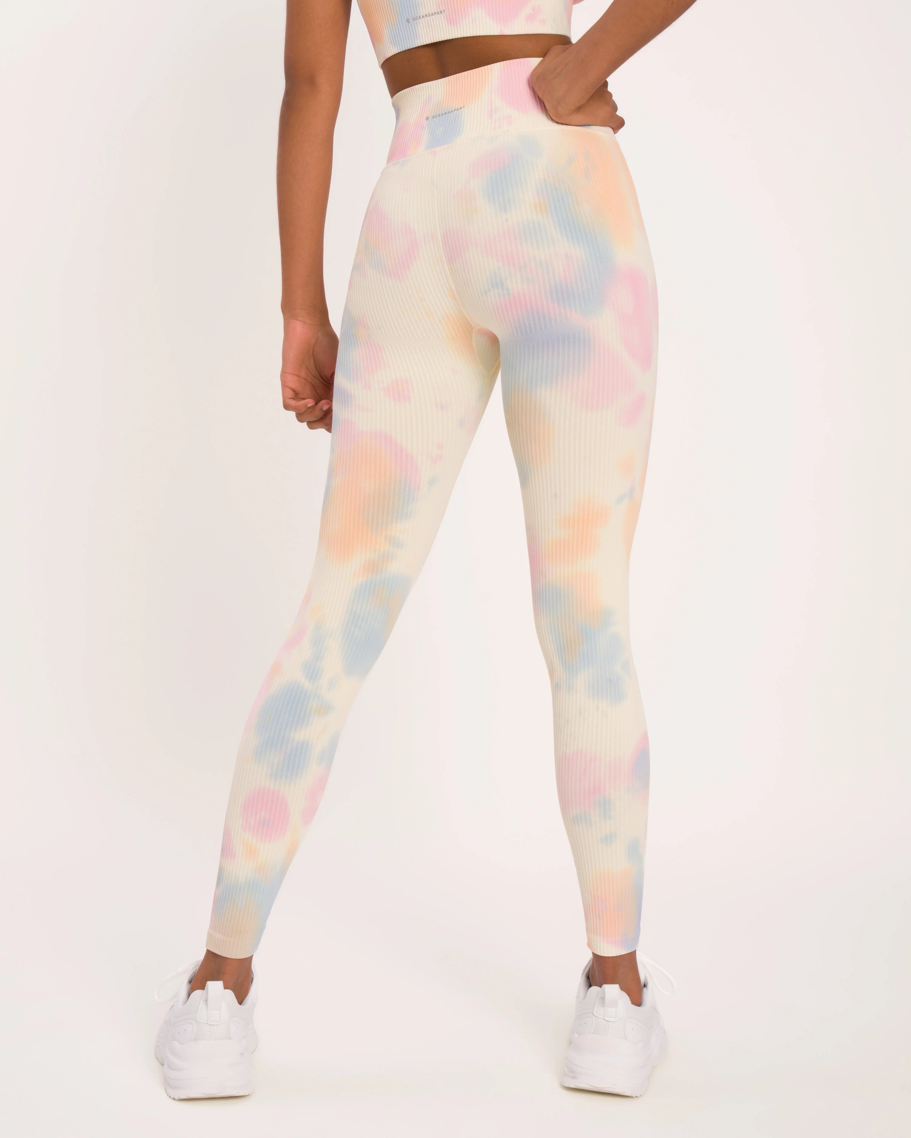 Maya Set - Light Silky Yellow Tie Dye - Image 5