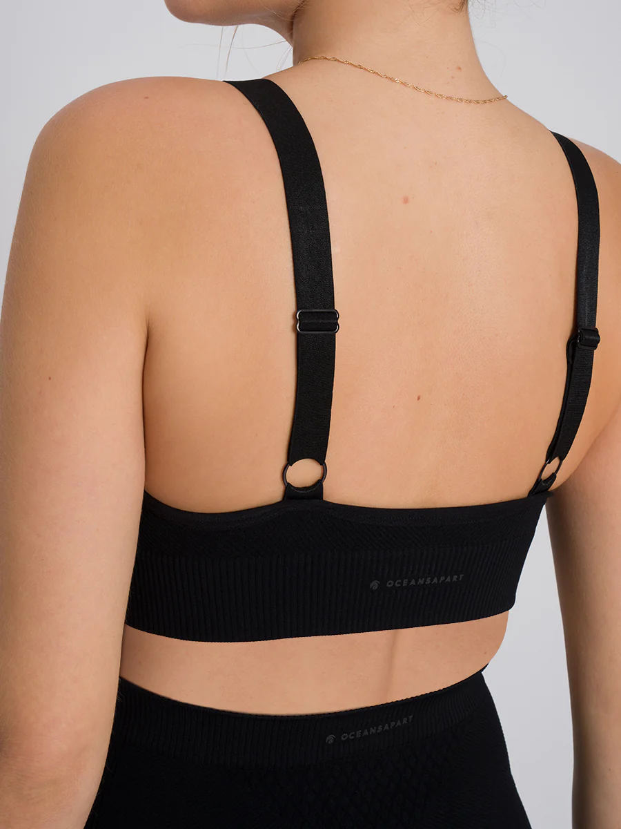 Mila Maternity Biker Set - Black - Image 5