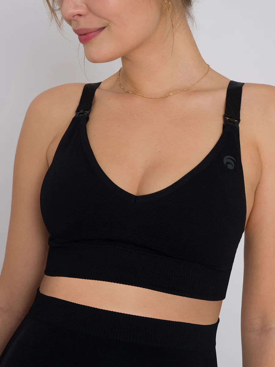 Mila Maternity Set - Black - Image 7