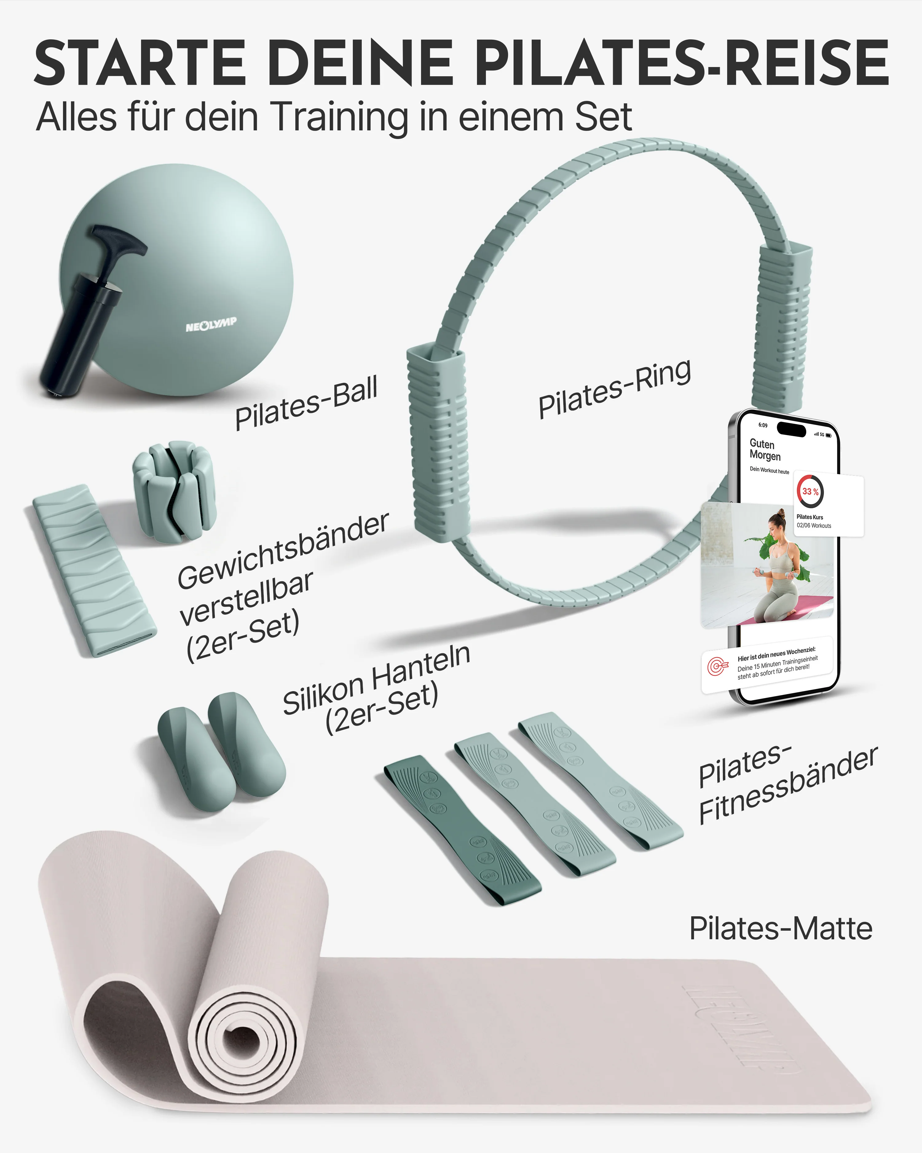 Premium Pilates Complete Set with Gift Box - Image 10