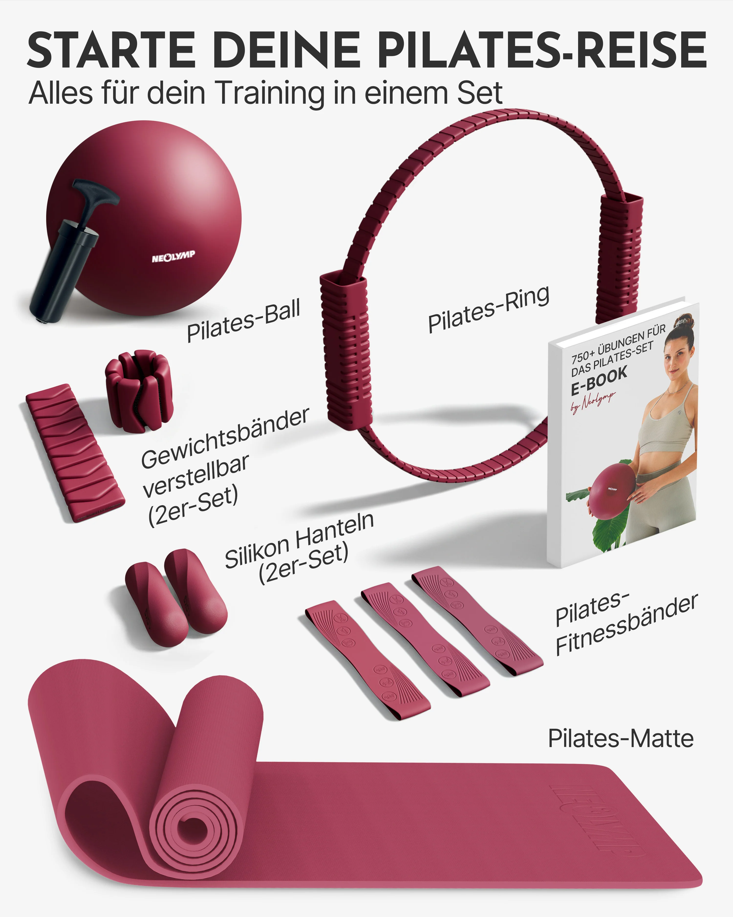 Premium Pilates Complete Set with Gift Box - Image 3