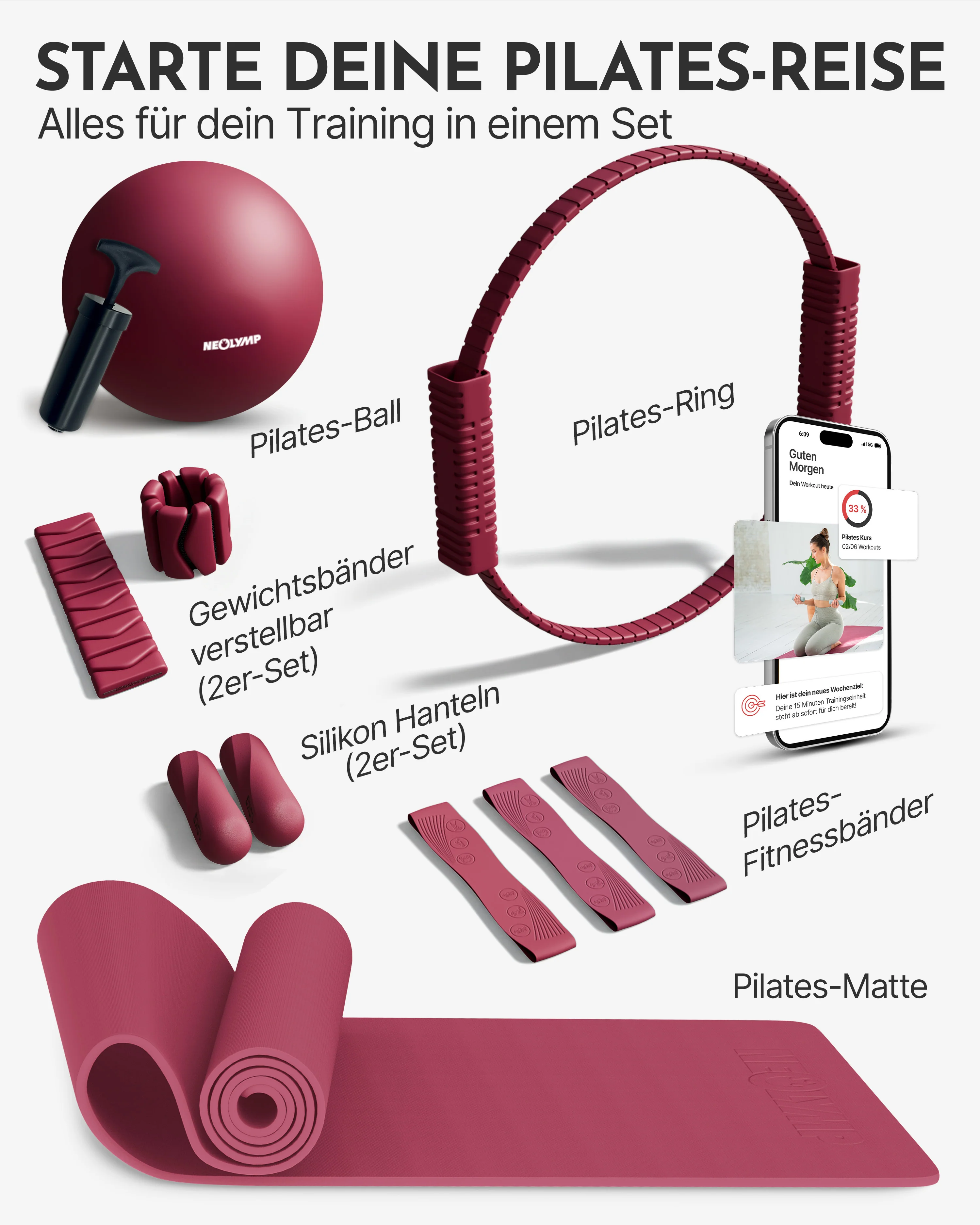 Premium Pilates Complete Set with Gift Box - Image 5